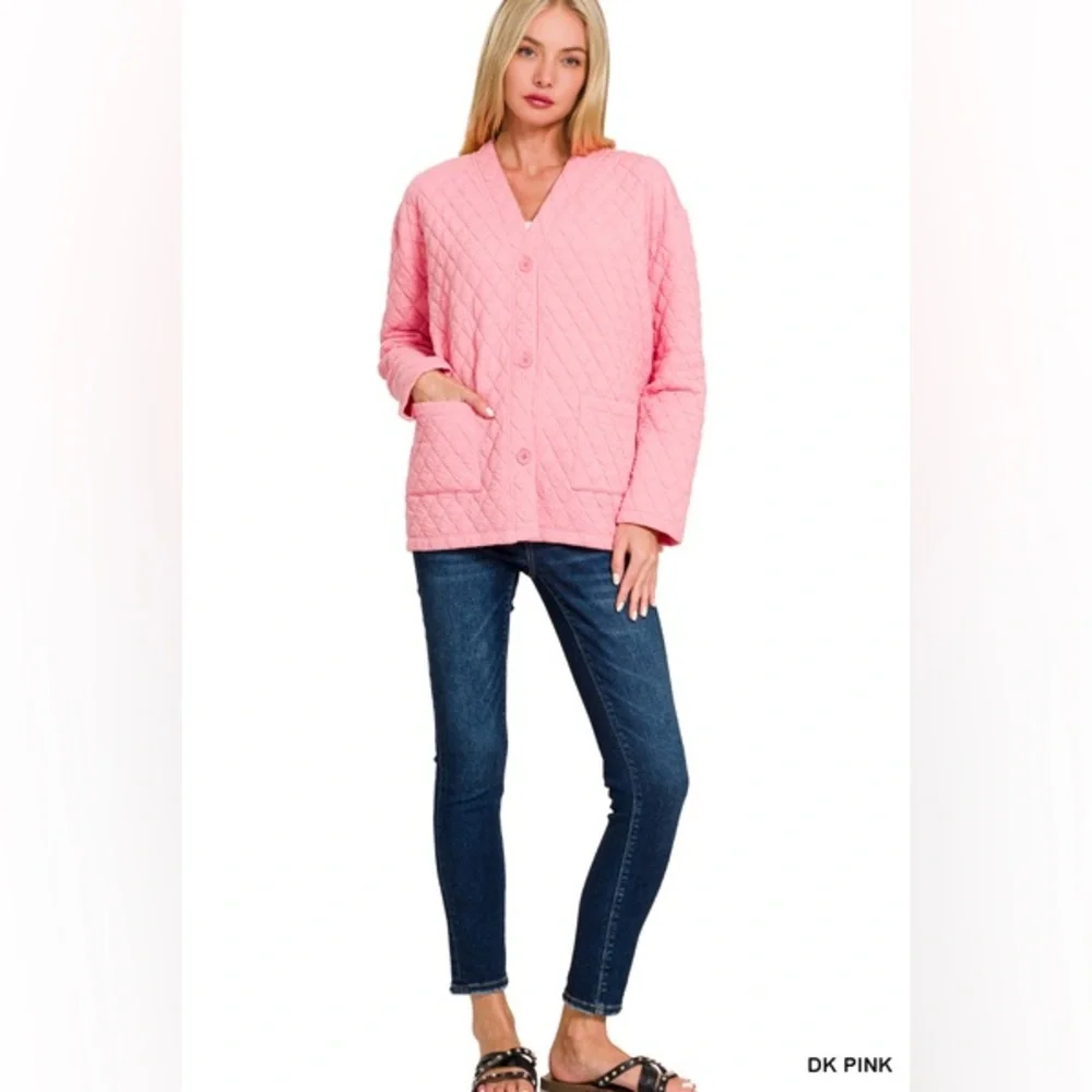 Z23 Zenana C13 QUILTED JACKET AND PANTS SET - Picture 9 of 12